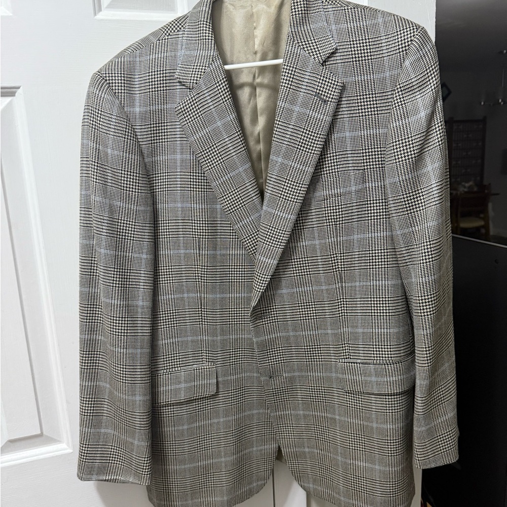 Burberry suit jacket 42r
